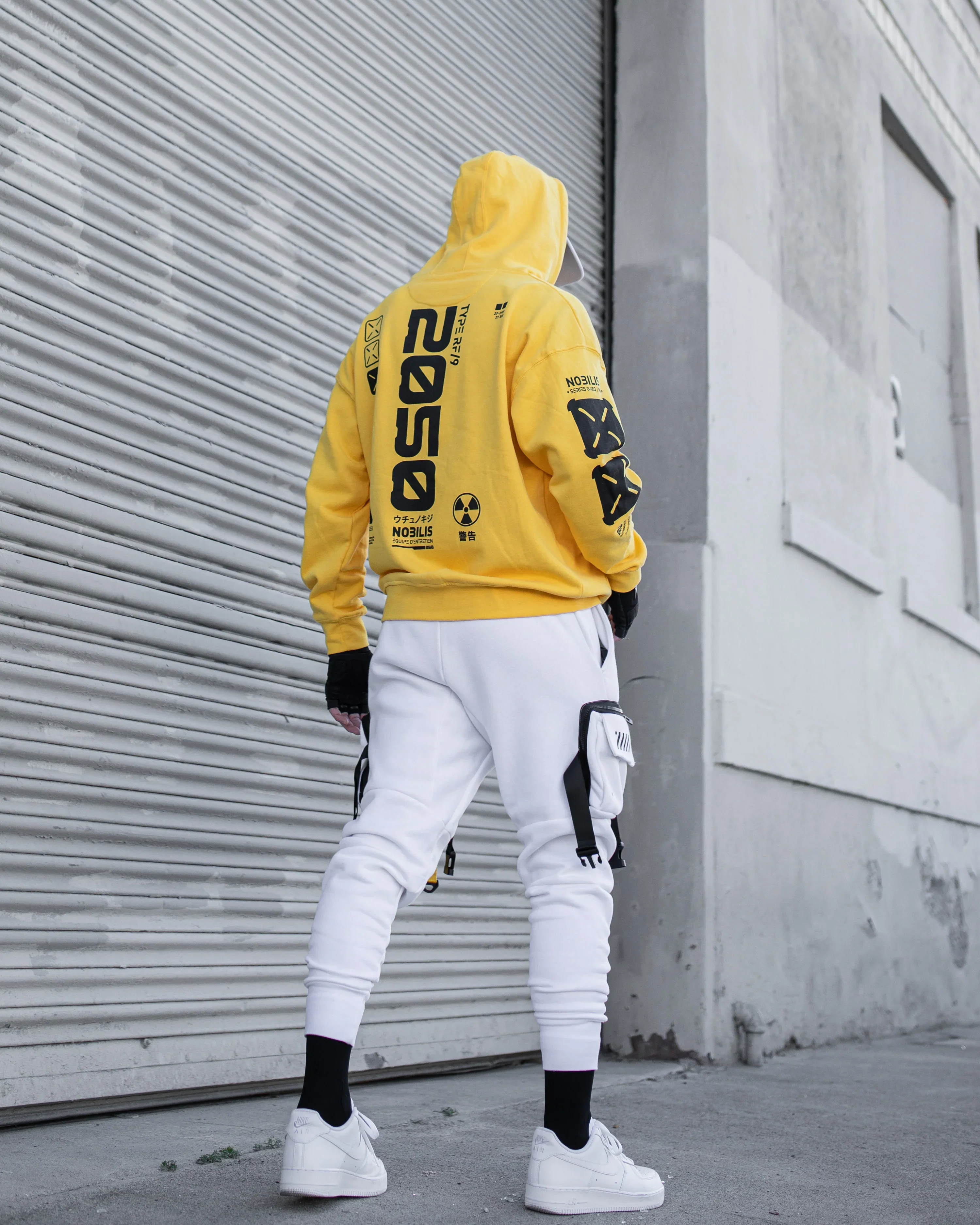 Y-2050 Yellow Hoodie - Image 4
