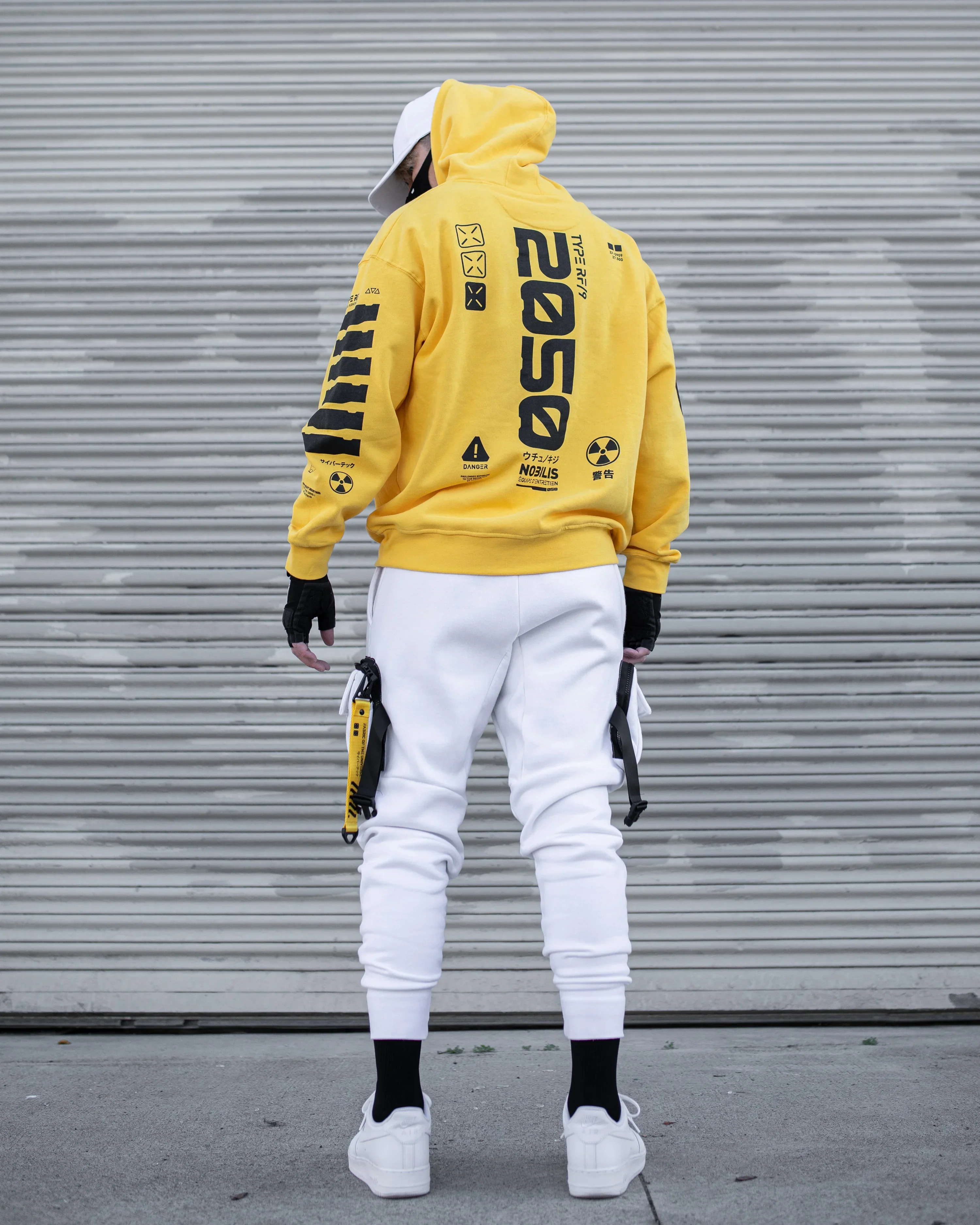 Y-2050 Yellow Hoodie - Image 6