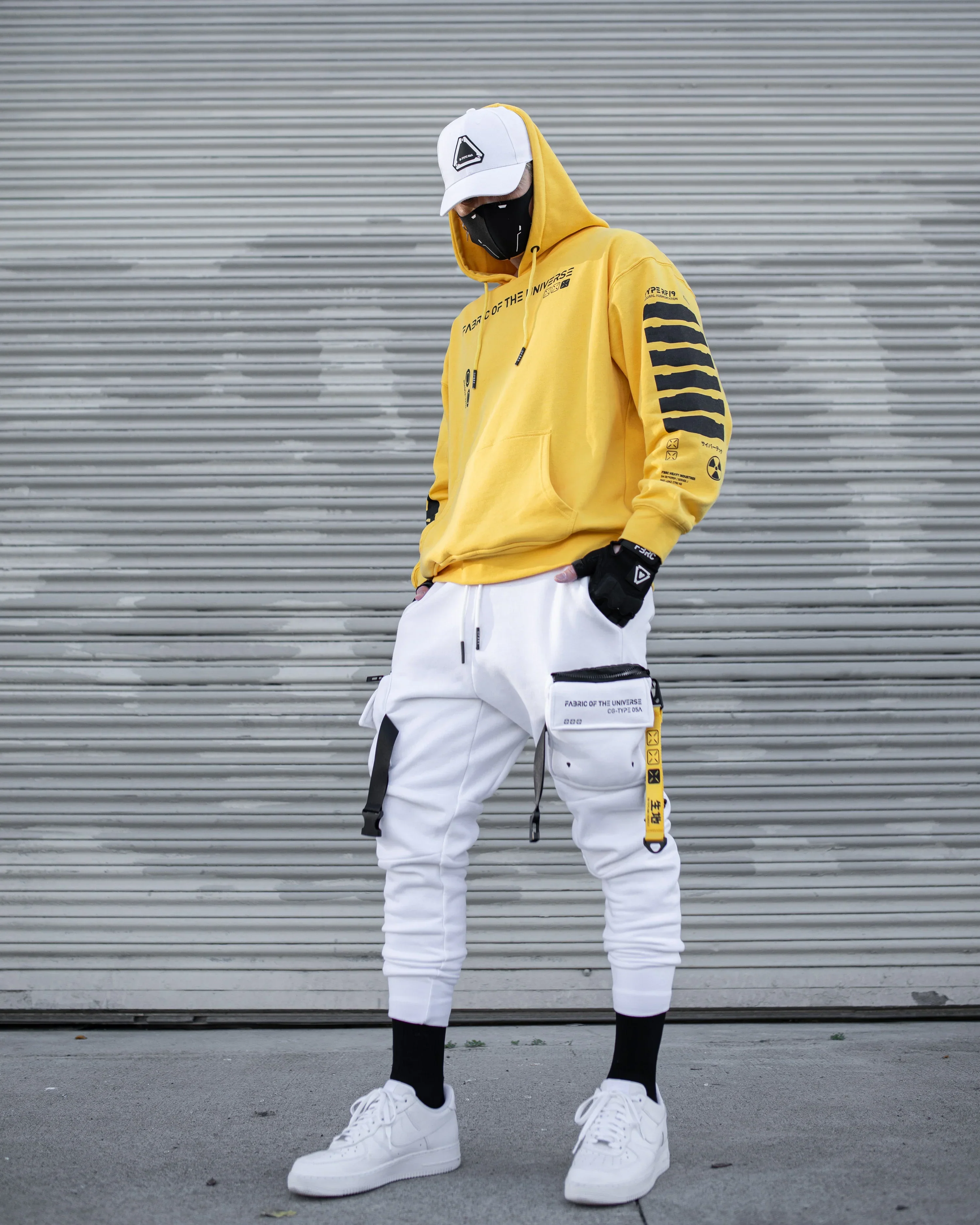 Y-2050 Yellow Hoodie - Image 7