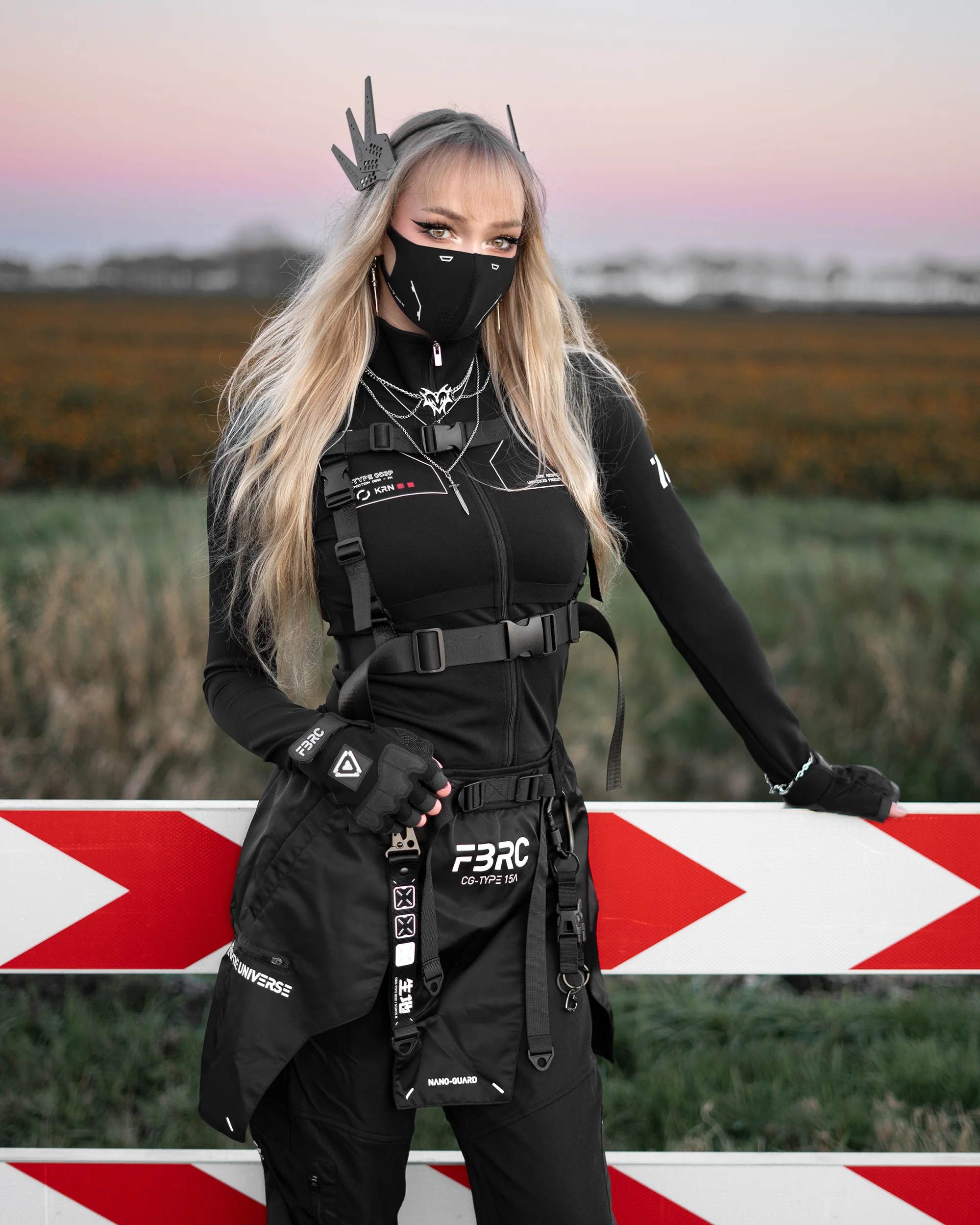 ZBS-Type 003P Black Zip Bodyshirt - Image 14