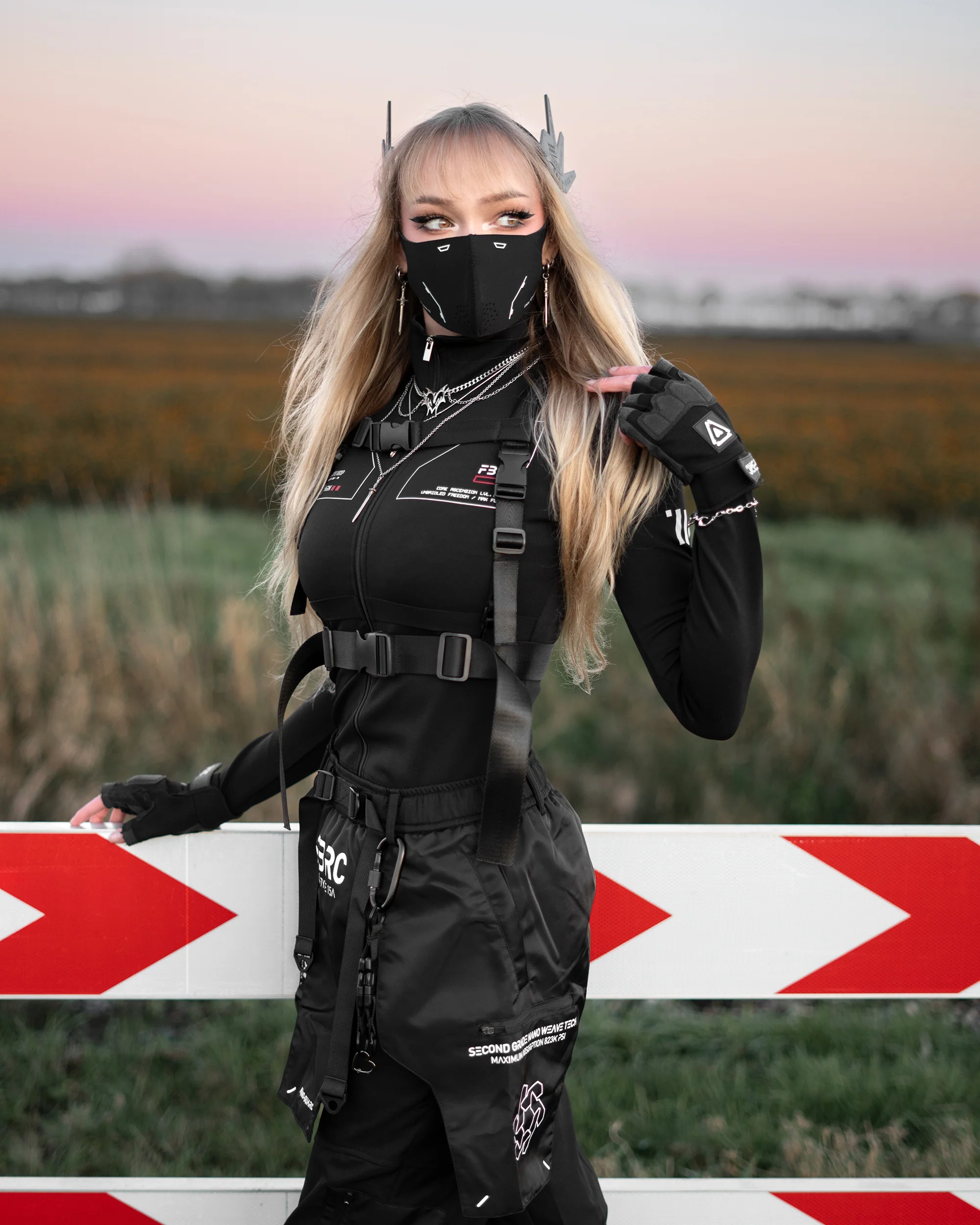 ZBS-Type 003P Black Zip Bodyshirt - Image 16
