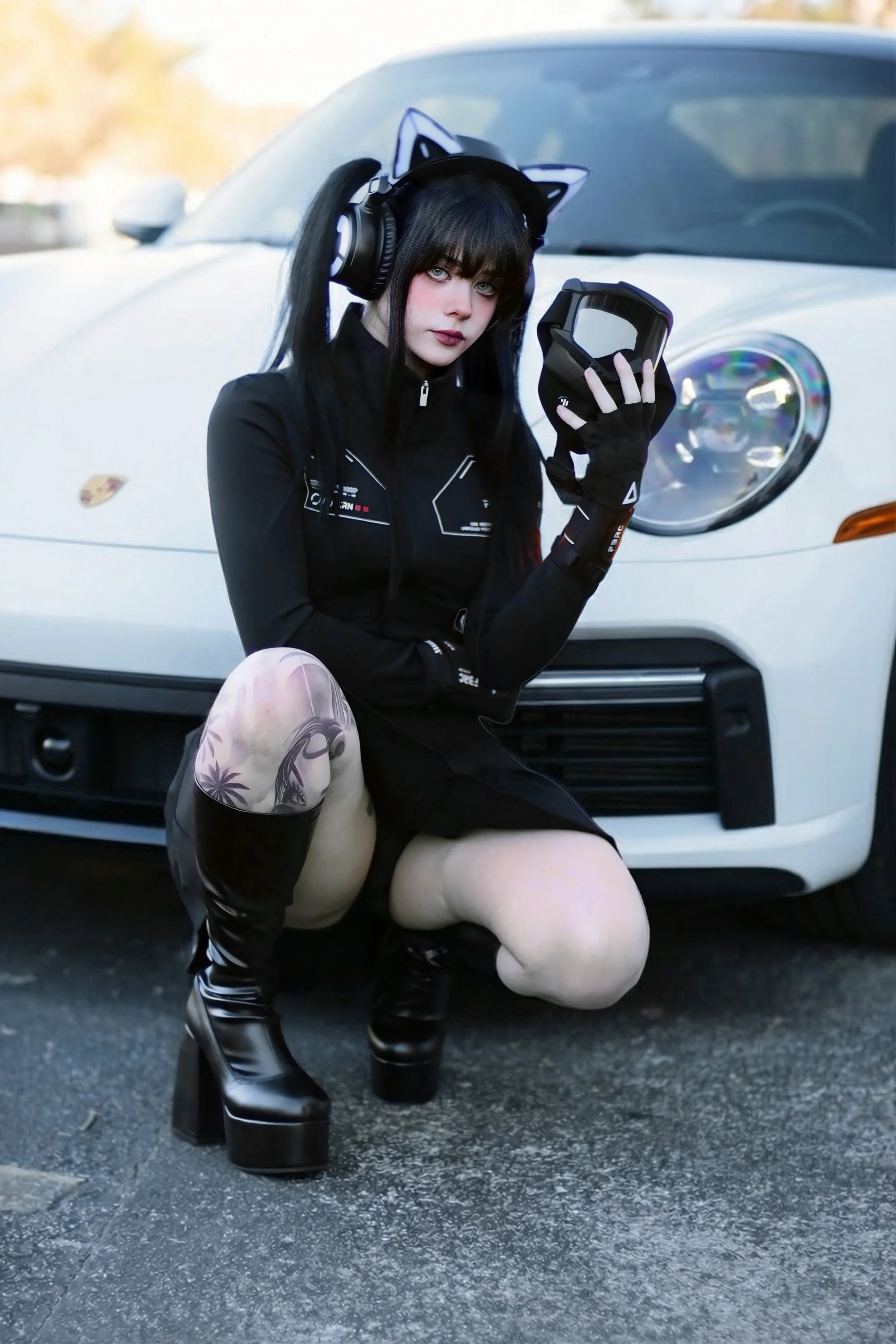ZBS-Type 003P Black Zip Bodyshirt - Image 9