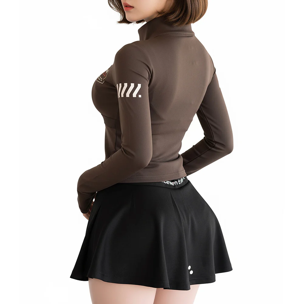 ZBS-Type 003P Brown Zip Bodyshirt - Image 5