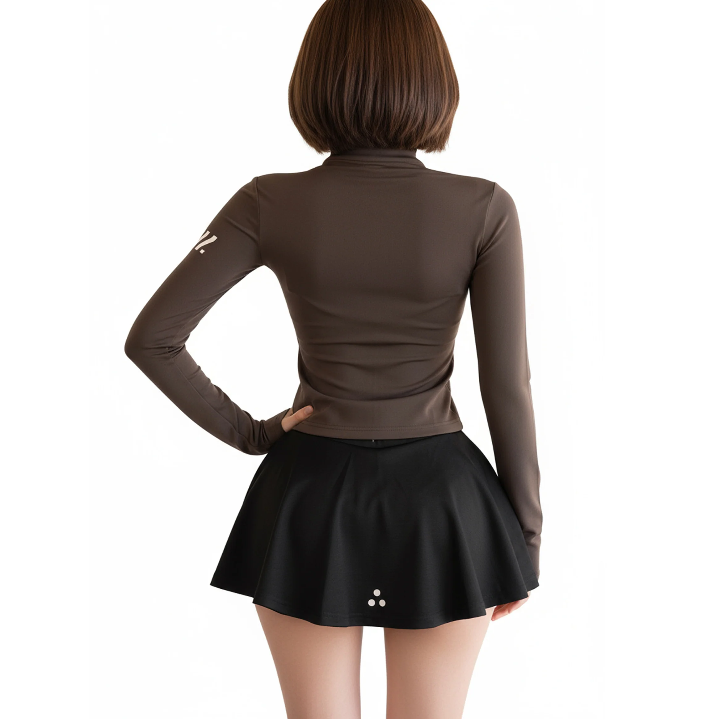 ZBS-Type 003P Brown Zip Bodyshirt - Image 7