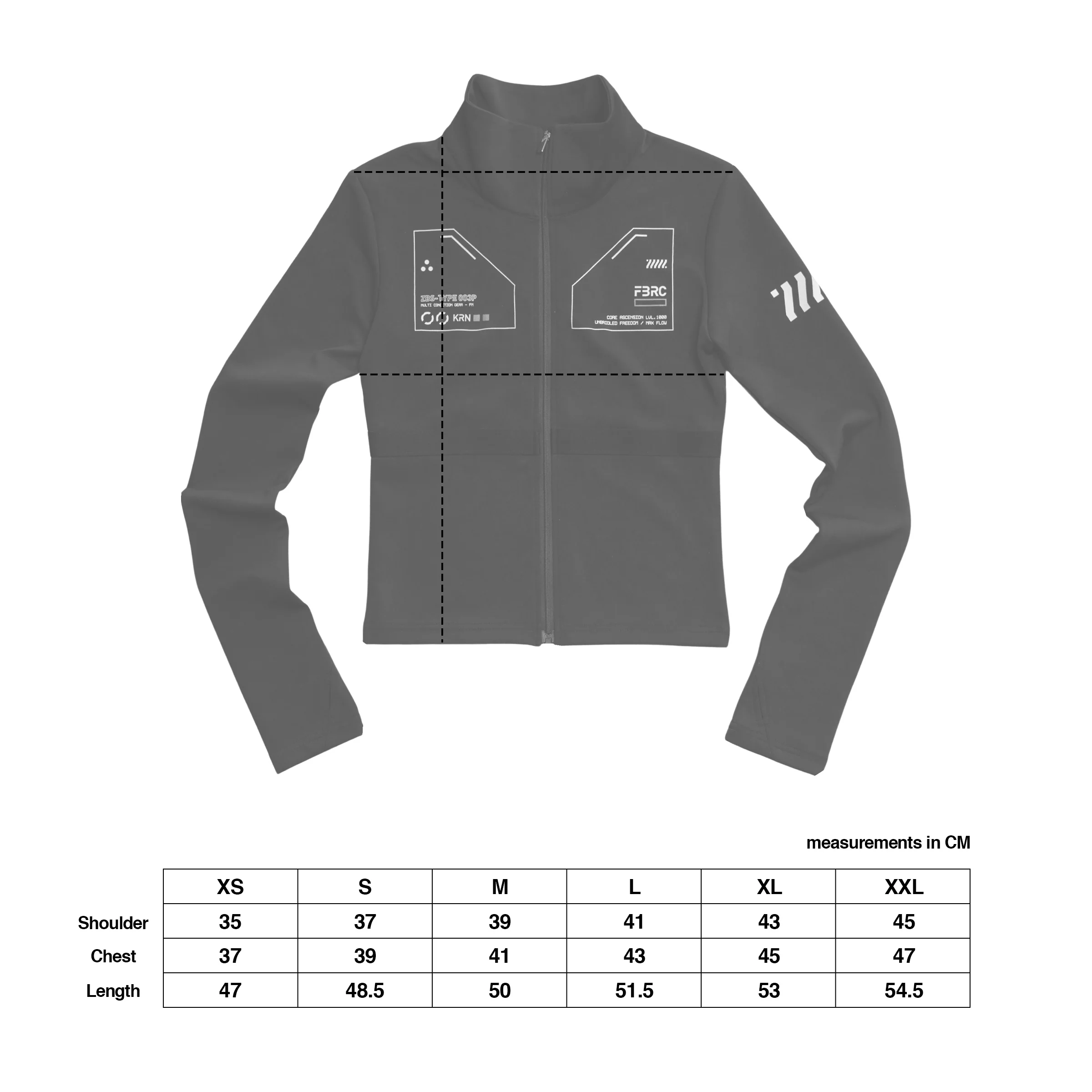 ZBS-Type 003P Gray Zip Bodyshirt - Image 10