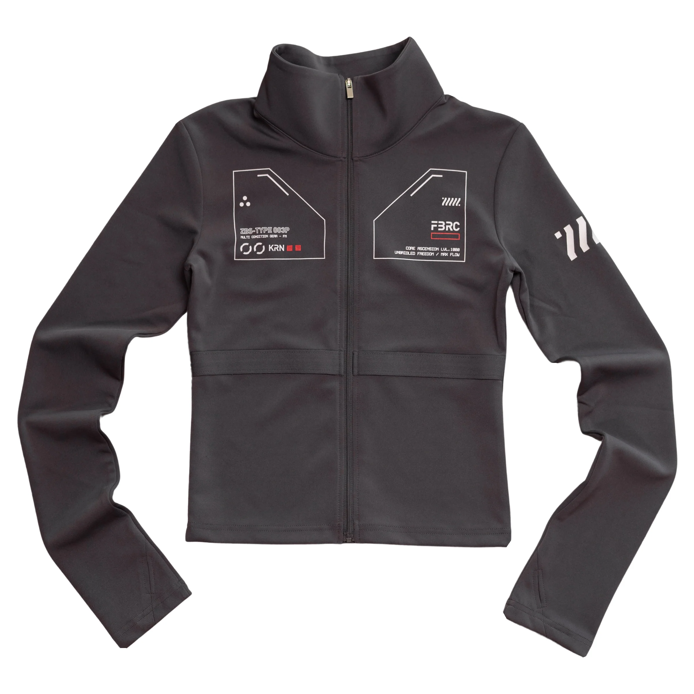 ZBS-Type 003P Gray Zip Bodyshirt - Image 8